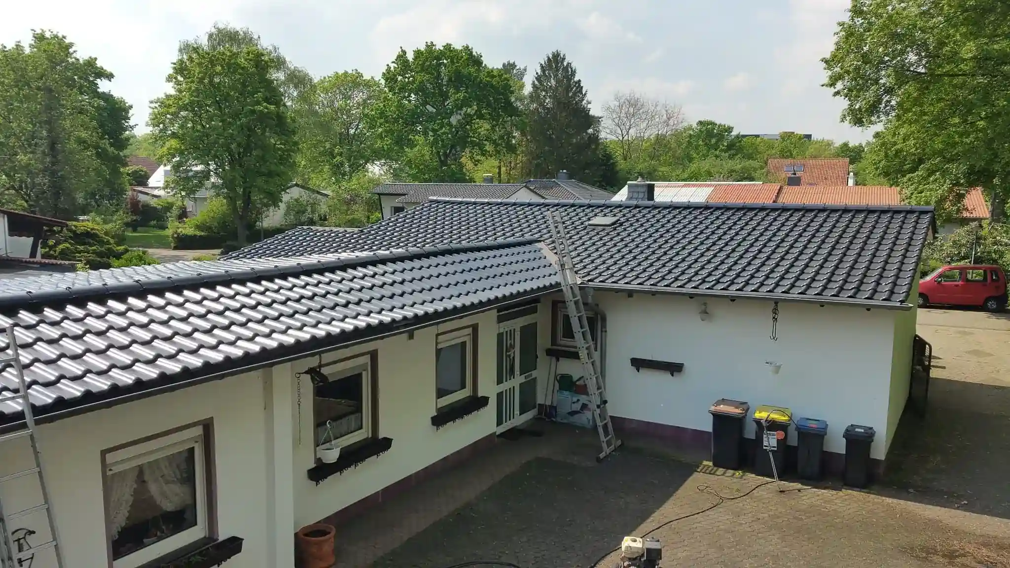 Dachreparatur Nachher