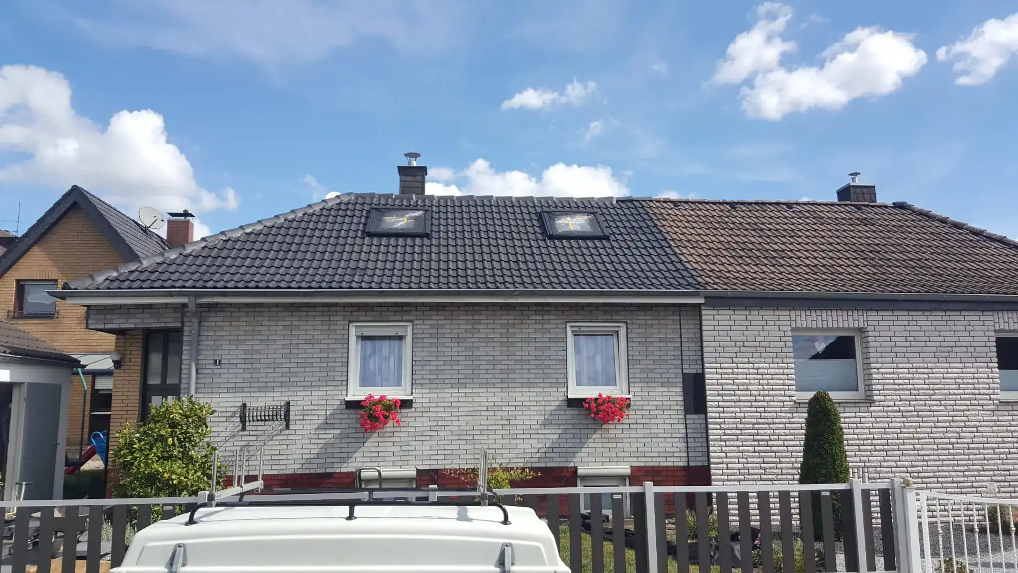 Dachreinigung Komplett Nachher