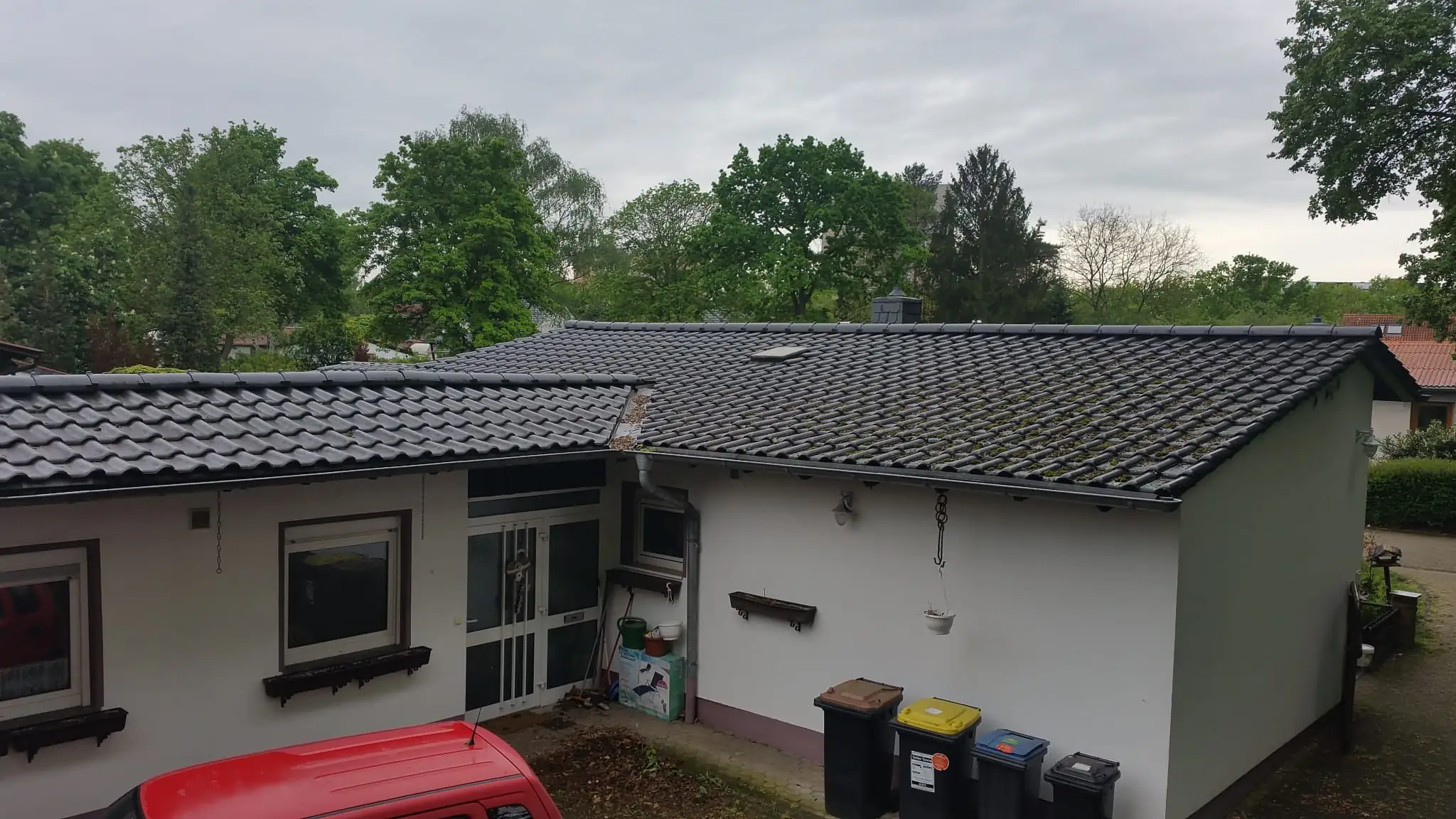 Dachreparatur Vorher