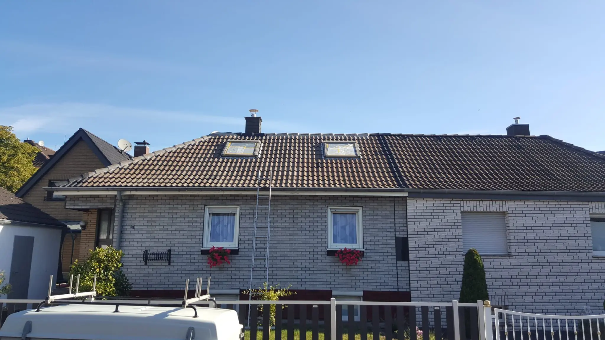 Dachreinigung Komplett Vorher