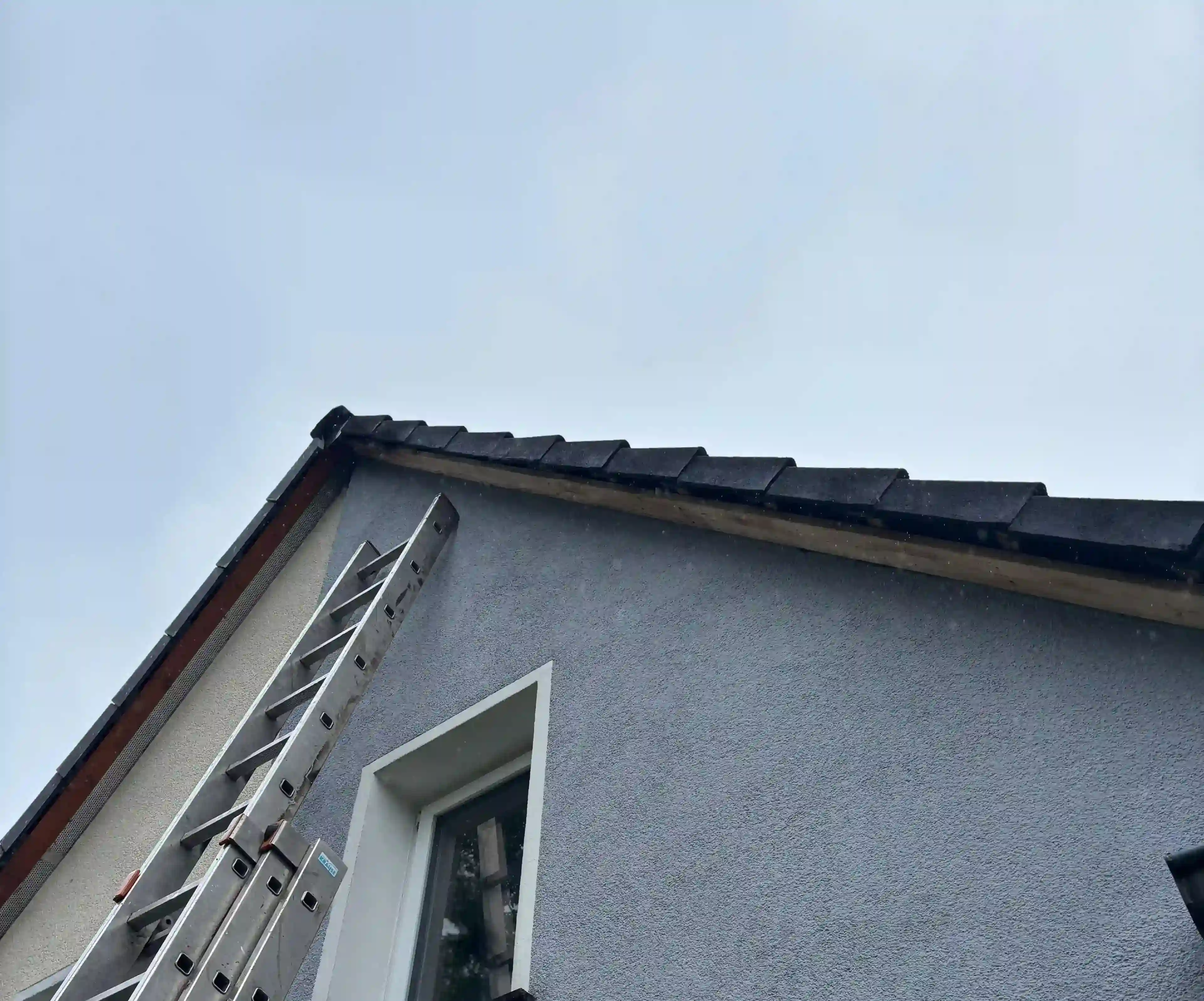 Gebäudefront Vorher