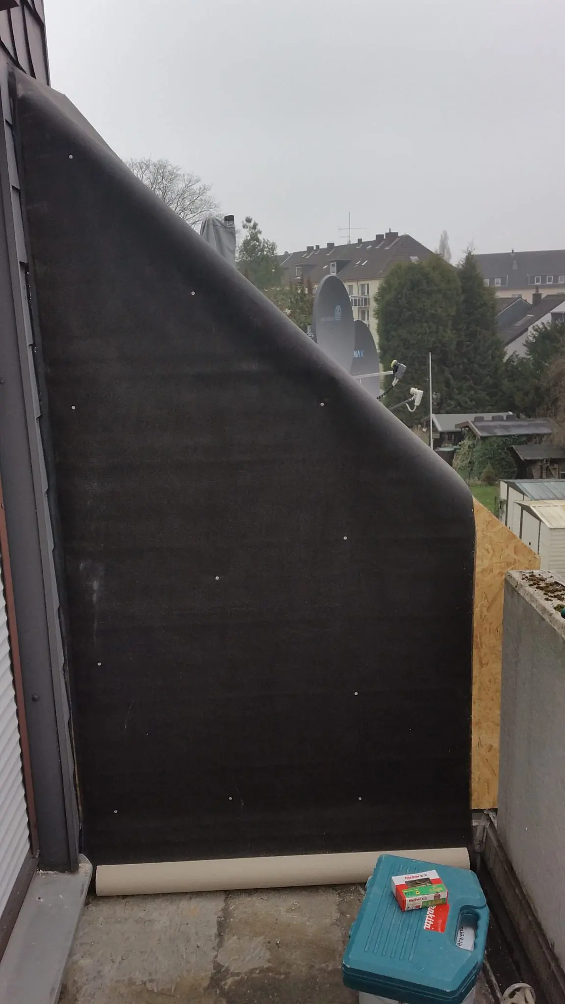 Gebäudesanierung Vorher