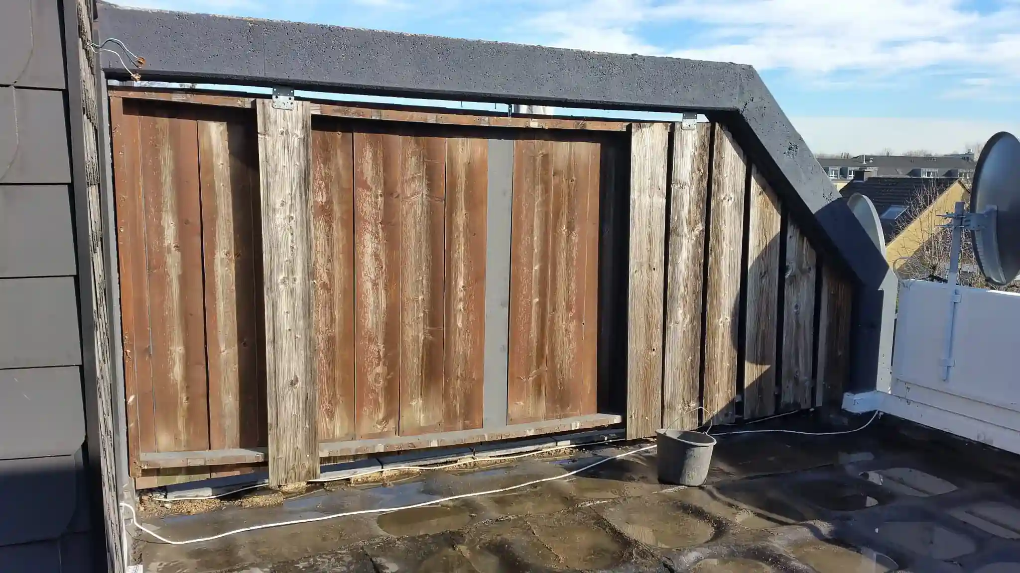 Fassadenreinigung Komplett Vorher