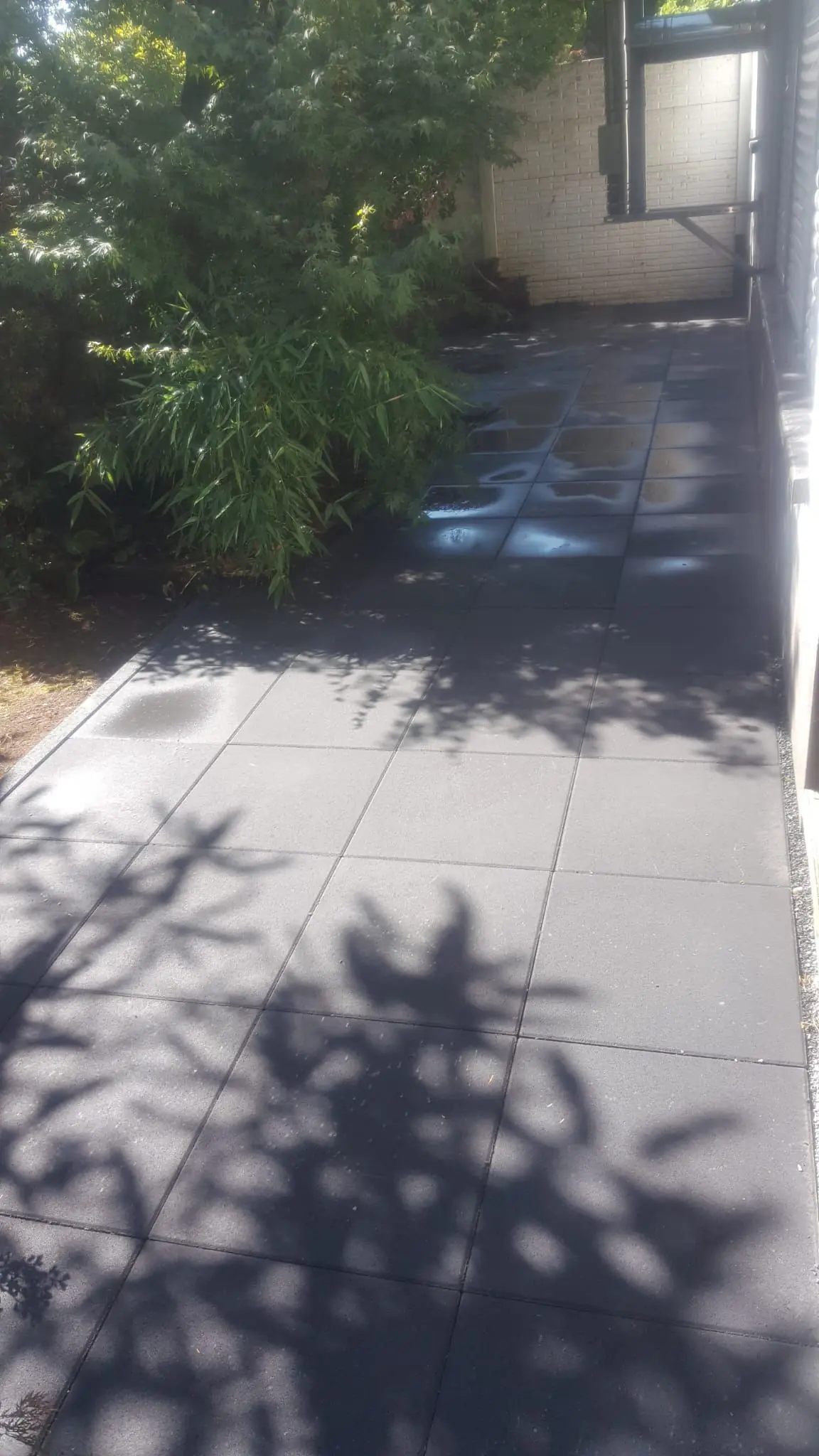 Natursteinpflege Nachher