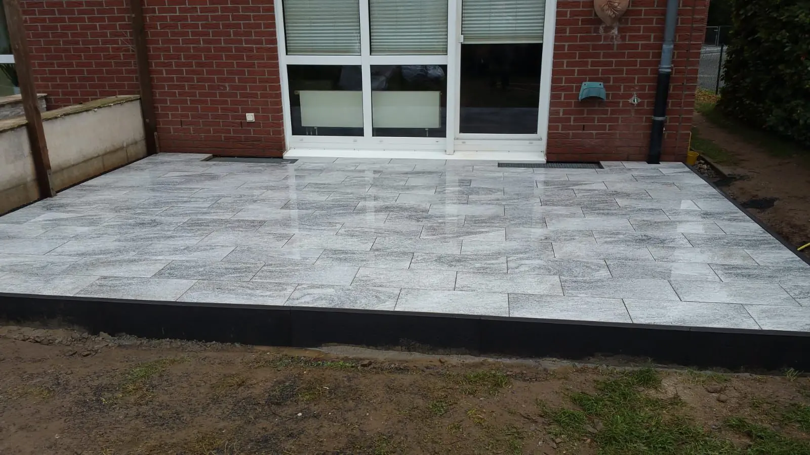 Pflasterstein Nachher