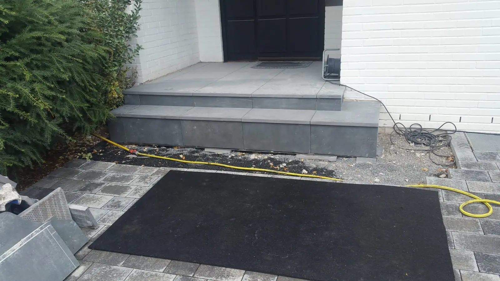 Steinreinigung Nachher